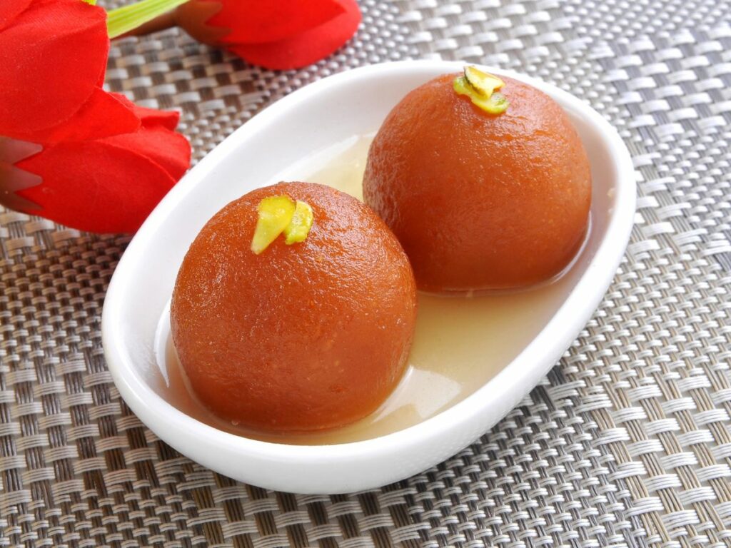 Gulab Jamun sweet foods from India