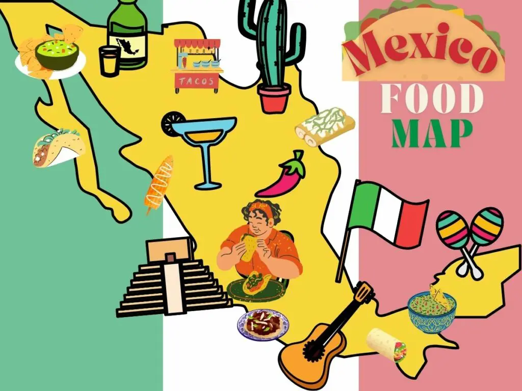 Mexico Food Map