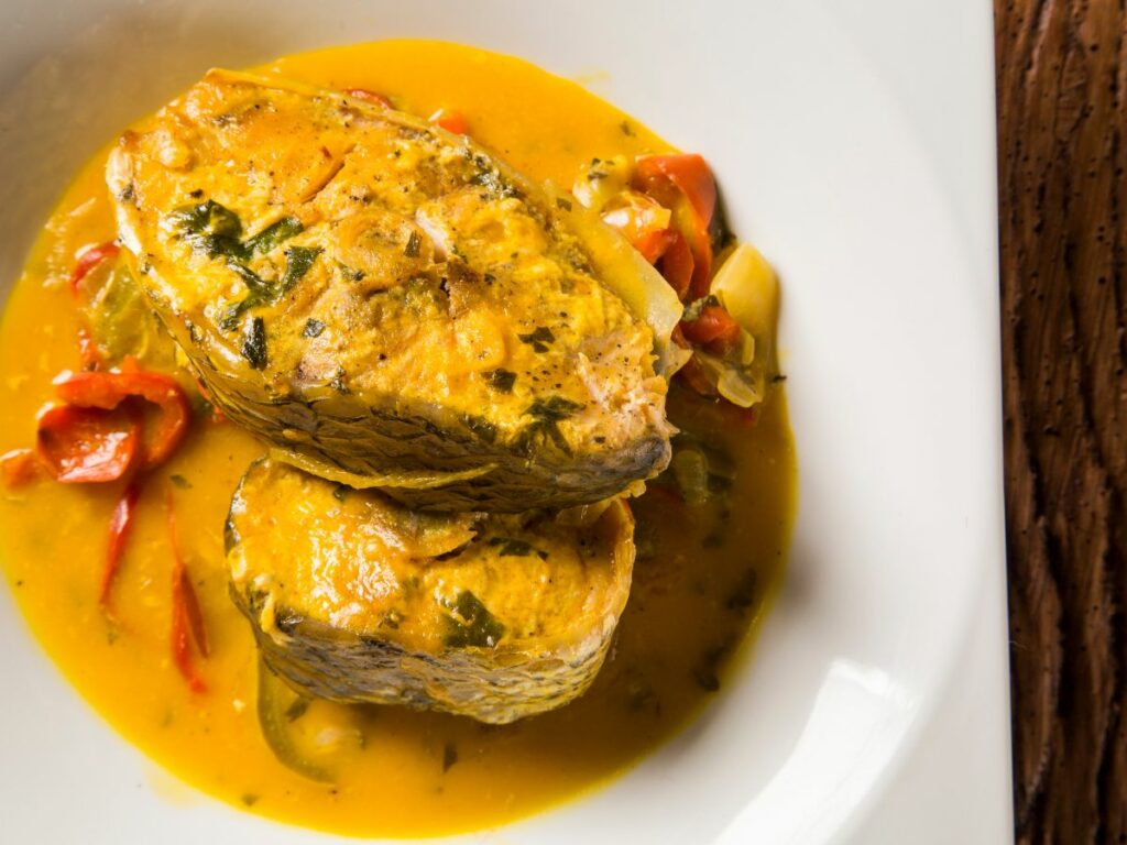 Moqueca de Peixe (fish stew) Brazilian cuisine