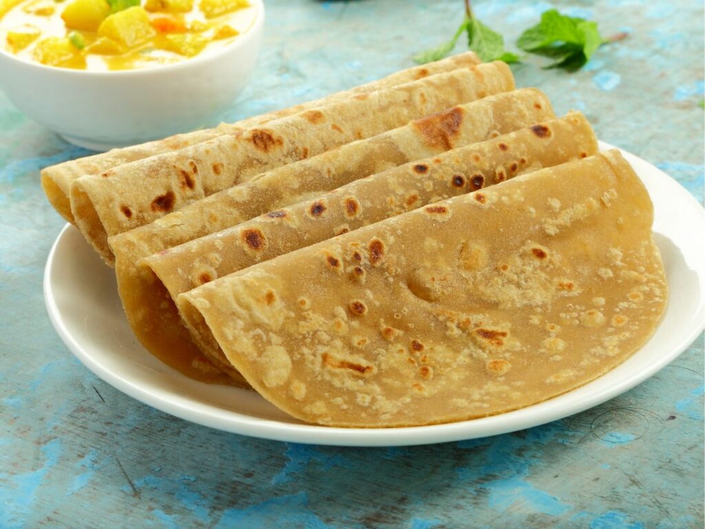chapati food in India