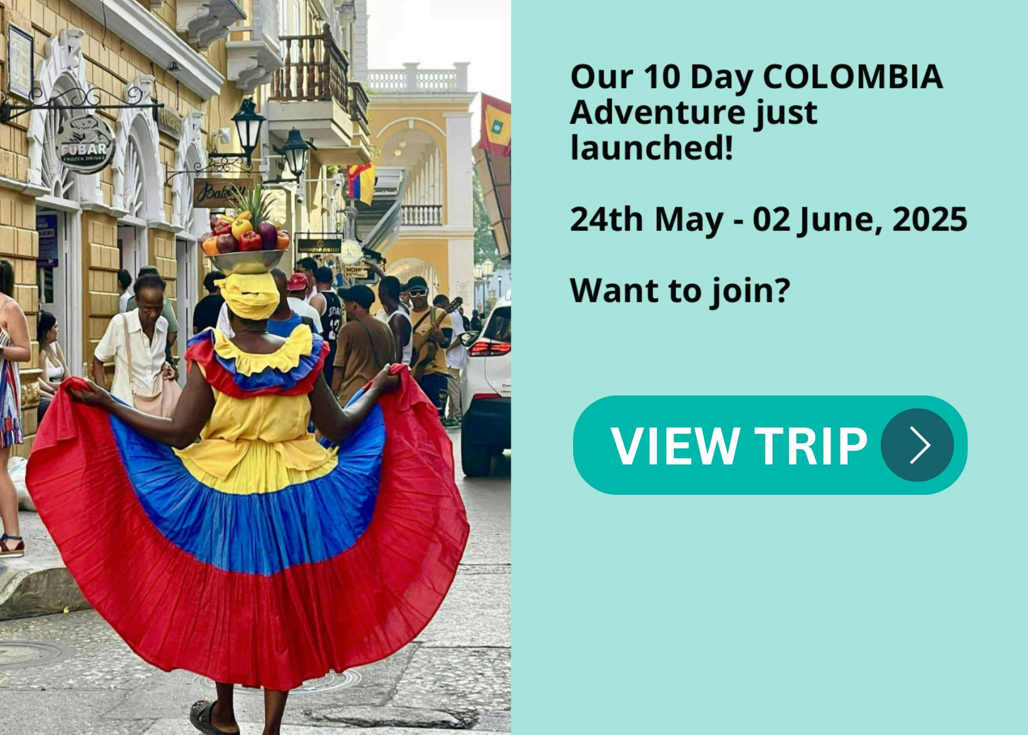 VHN Colombia Adventure Pop Up