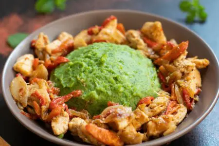 Mukimo is popular foods in Kenya