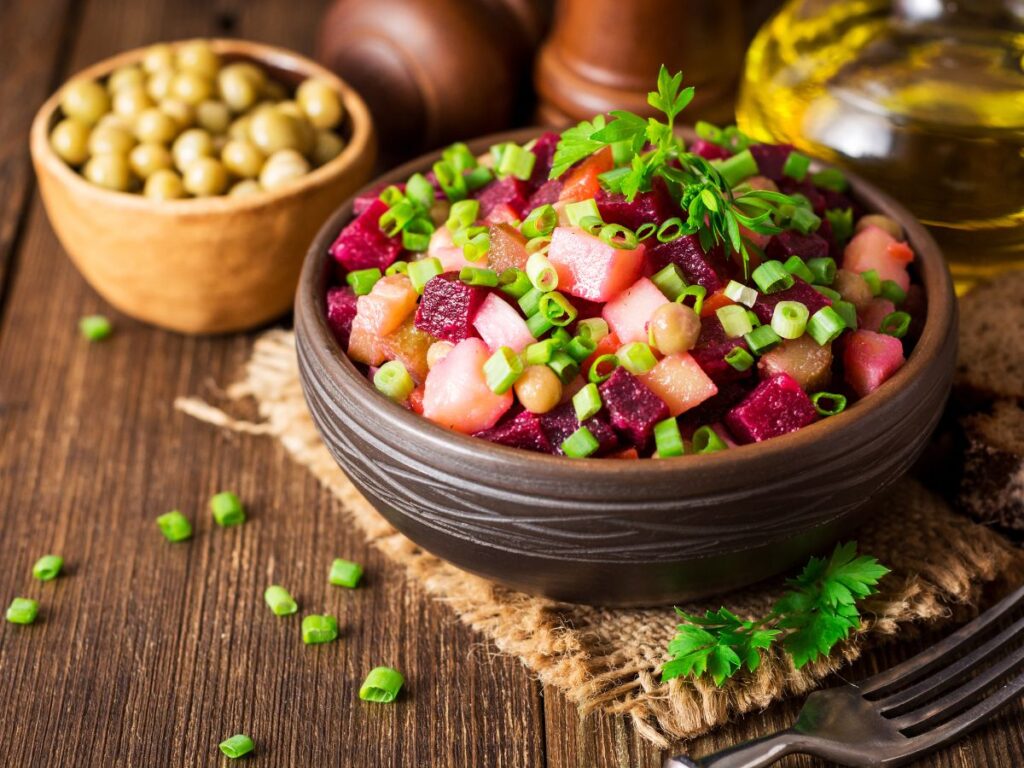 Vinegret Russian salad