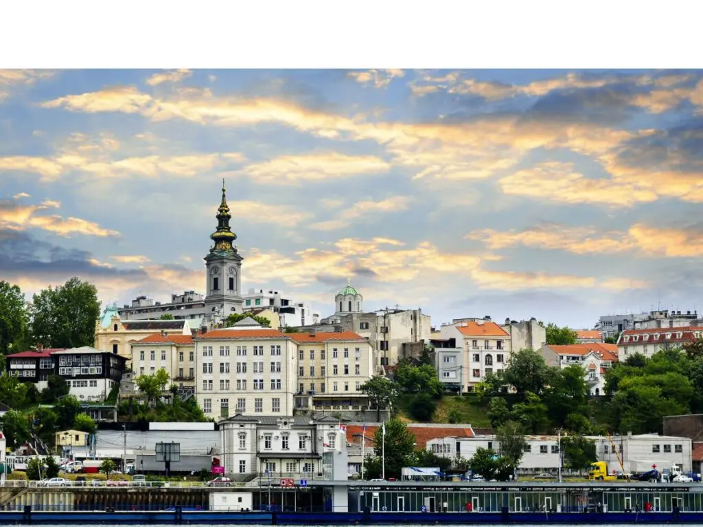 2 days in Belgrade Itinerary - Belgrade church at sunset hour