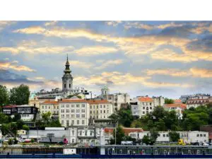 2 days in Belgrade Itinerary - Belgrade church at sunset hour