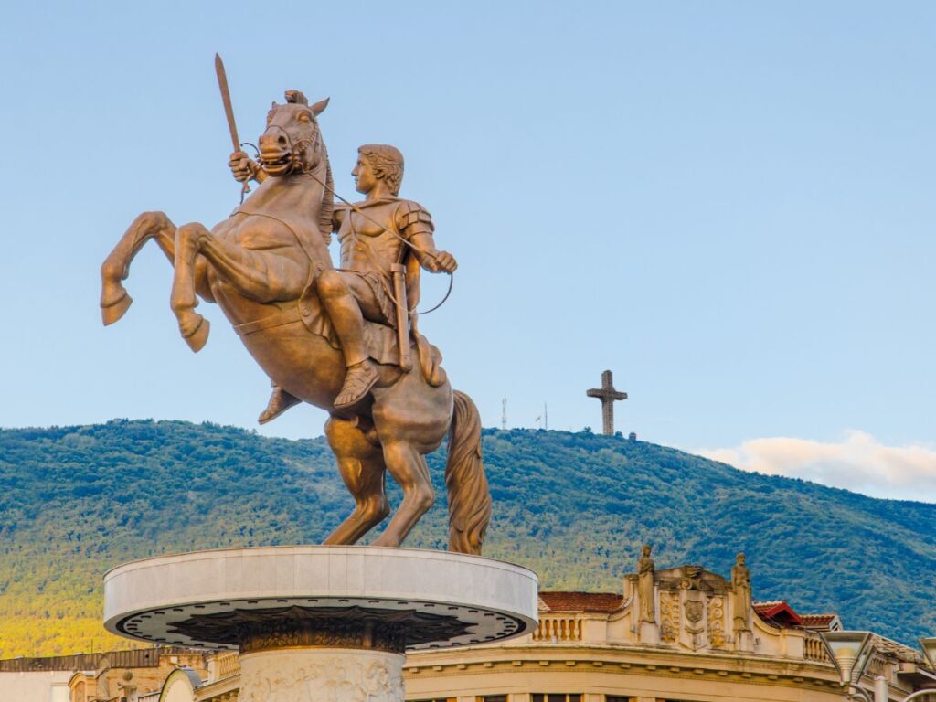 2 days in Skopje Itinerary - Statue - Canva